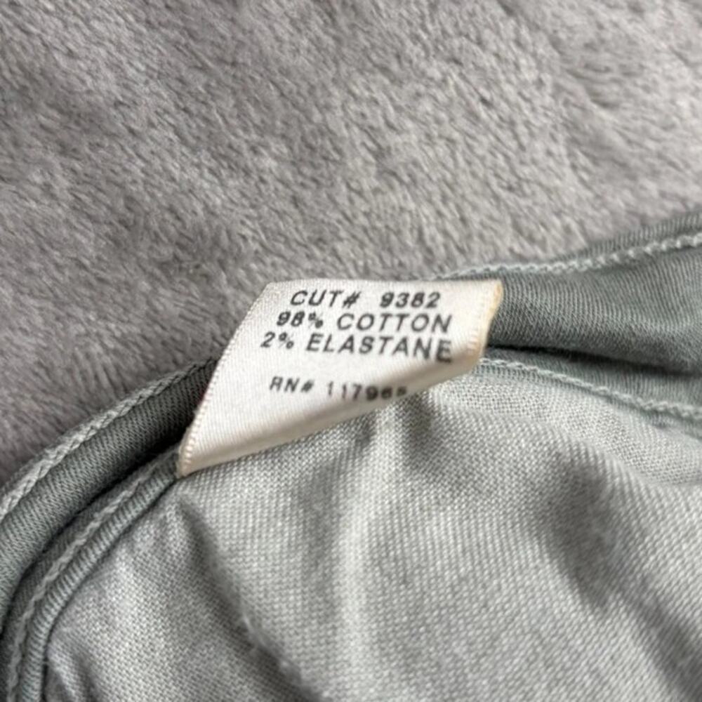J Brand Skinny Jeans Women’s 29 Green Stretch Denim Y2K Preppy Normcore Casual - Picture 9 of 10